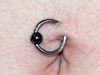 Andrea's Navel Piercing