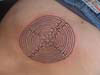 After a bit of cleanup, the outlining is complete.