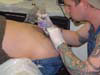 Jay gets to work on the shading.